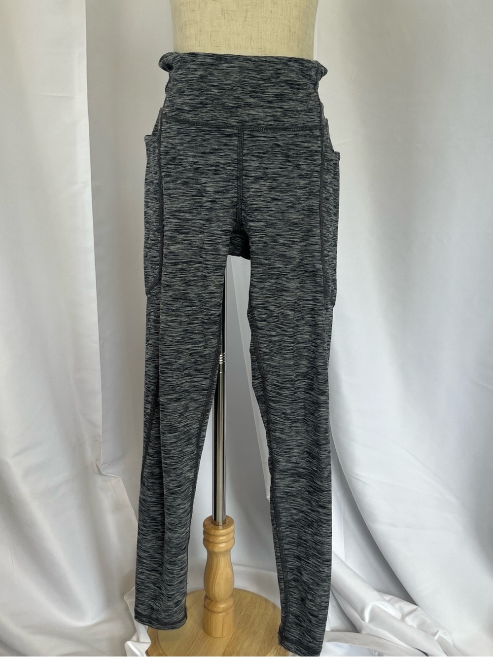 2 Pairs Hanna Andersson Girls 150/12 High-Waist Leggings